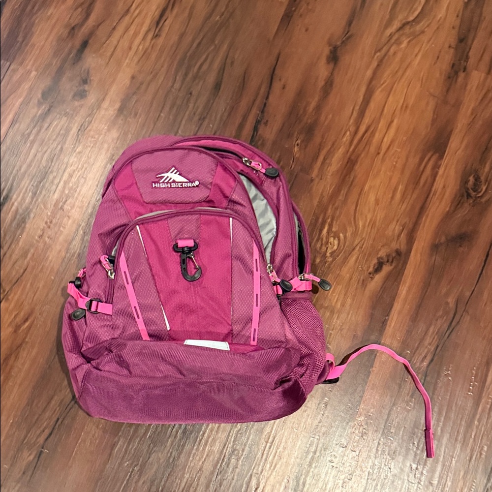 High Sierra Magenta Backpack